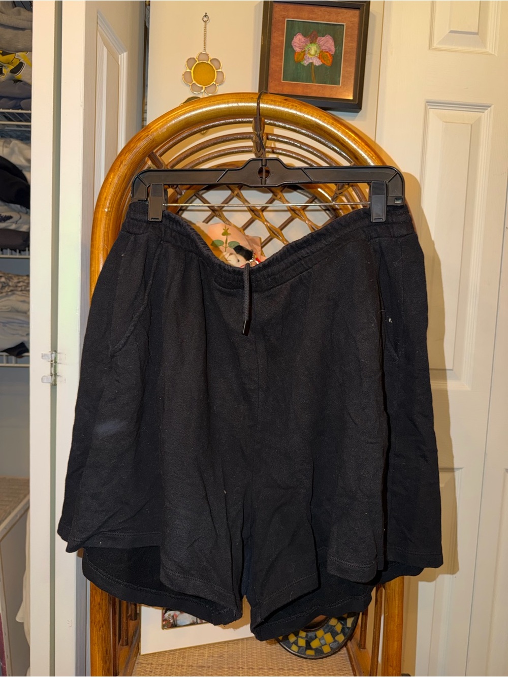 Old Navy Black Athletic Drawstring Shorts